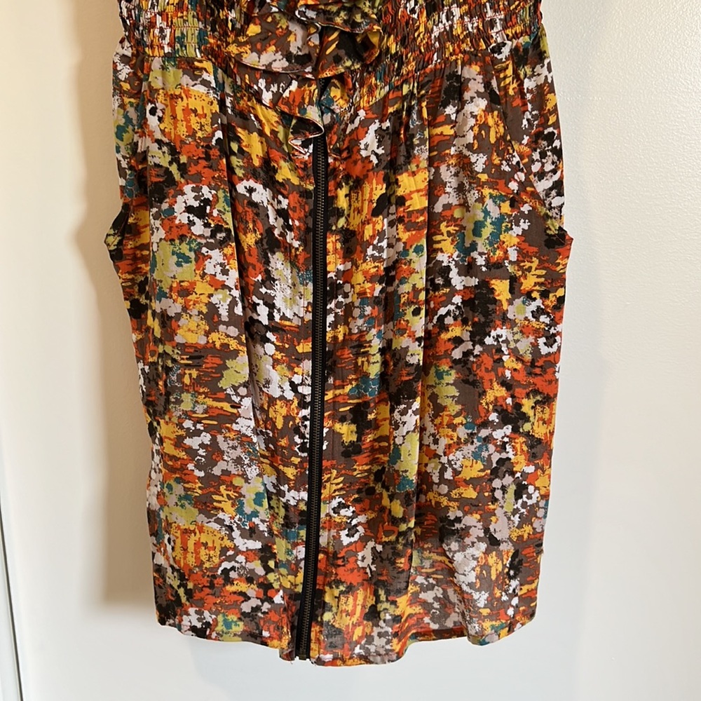 Colourful mini dress - Picture 3 of 8